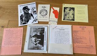 ZZ Top vintage memorabilia firmada, 55 fotos etc