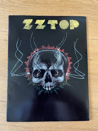 ZZ Top vintage memorabilia firmada, 55 fotos etc