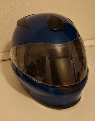 Casco Moto BMW Azul Talla 56-57