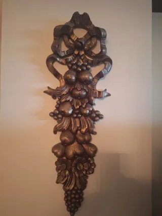 Adorno de pared estilo barroco