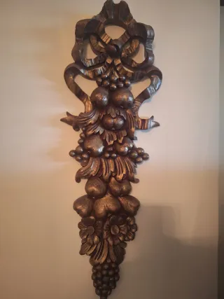 Adorno de pared estilo barroco