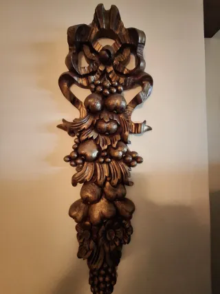 Adorno de pared estilo barroco