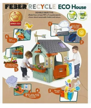 Casa de Juguete Feber Recycle Eco House