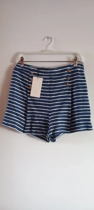 Shorts Zara rayas Talla M