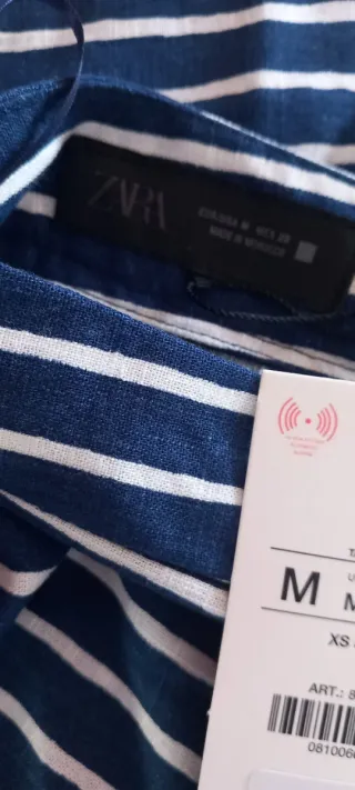 Shorts Zara rayas Talla M