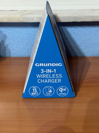 Cargador Inalámbrico Grundig 3 en 1 Qi2
