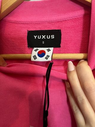 Sudadera YUXUS Mujer Rosa
