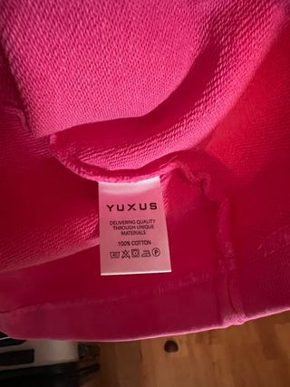 Sudadera YUXUS Mujer Rosa