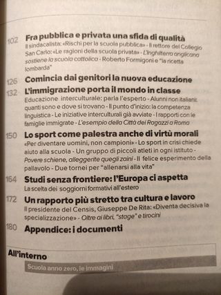 SCUOLA ANNO ZERO. La pagella della scuola italiana