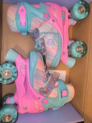 Patines 4 Ruedas Niña Ajustables