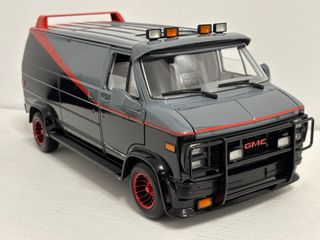GMC Vandura Equipo A escala 1/18