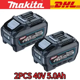 2 Baterías Makita XGT BL4050F 40V 5.0Ah Li-Ion