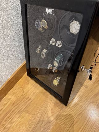 Caja Winder 8 relojes, 5 en parada