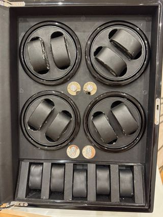 Caja Winder 8 relojes, 5 en parada