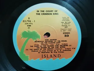King Crimson - In The Court of the Crimson King.