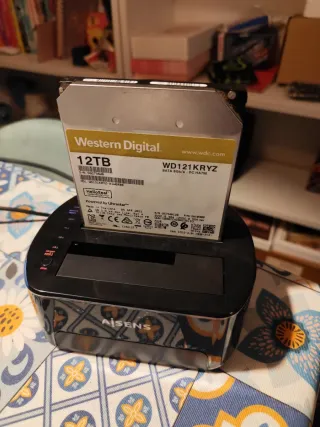 Disco Duro WD Gold 12TB SATA 6Gb/s