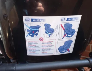 SILLA DE COCHE CHICCO BEBÉ