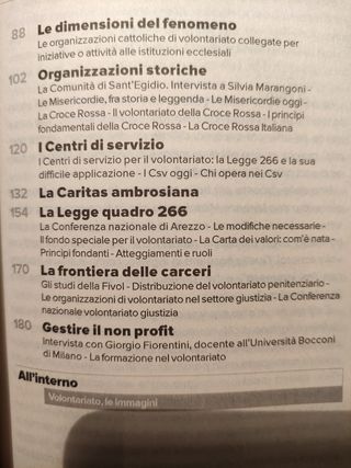 VOLONTARIATO - Valore e futuro della solidarietà