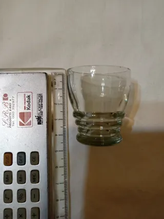 Bicchierini vintage in vetro