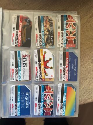 Collezione schede telefoniche