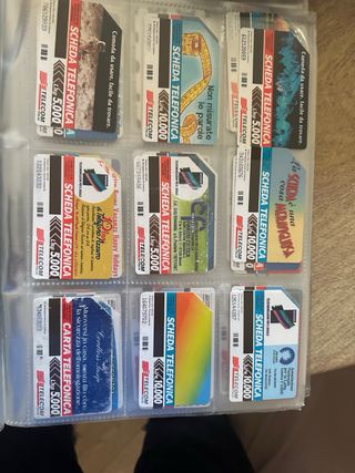 Collezione schede telefoniche