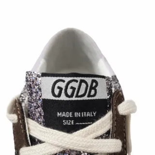 Golden Goose Superstar Glitter Viola Argento 39