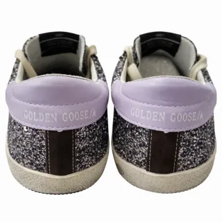 Golden Goose Superstar Glitter Viola Argento 39