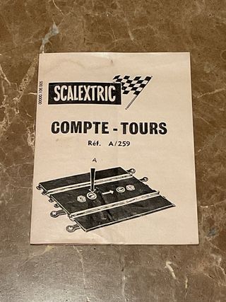 Scalextric accesorio Cuenta Vueltas
