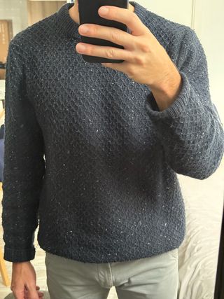 Jersey azul marino Primark Talla M