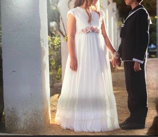 Cancán Comunión Blanco Talla Única