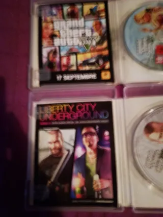 Juegos PS3 Grand Theft Auto IV y V