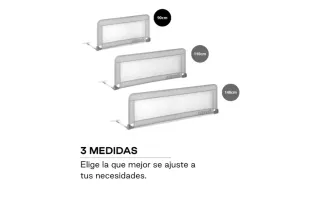 Jane barrera de cama Abatible 90cm