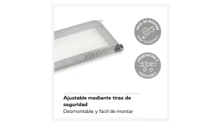 Jane barrera de cama Abatible 90cm