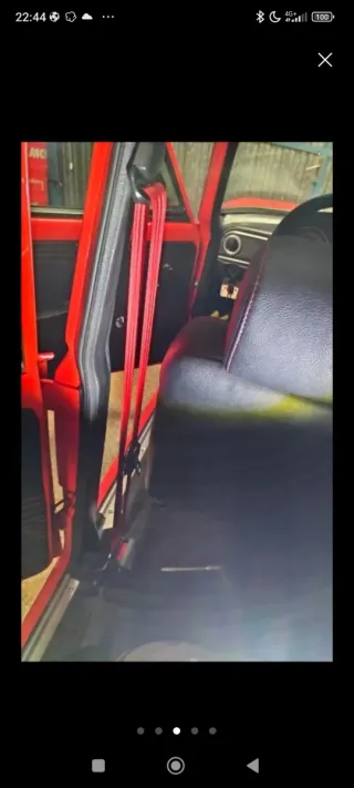 Pareja Cinturones Seguridad Seat 124