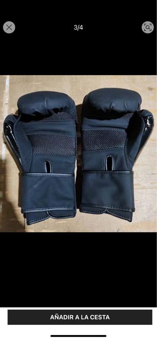 Guantes de boxeo Venum negros