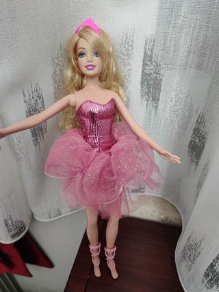 Barbie Ballerina Rosa Tutu Scarpe