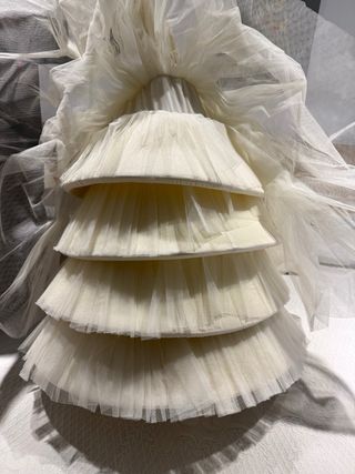 Can can fallera LA LLAR DEL FIL beige