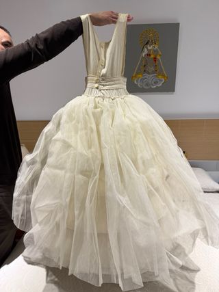 Can can fallera LA LLAR DEL FIL beige