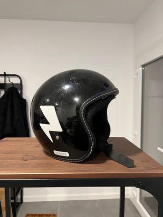 Casco Moto/Scooter Talla XL Negro