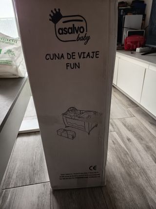 Cuna de viaje Asalvo Fun Verde