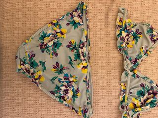 Bikini celeste floral