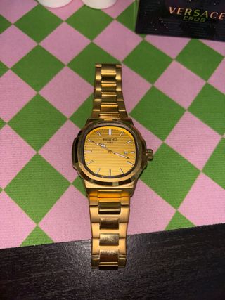 Reloj Nibosi Dorado Hombre