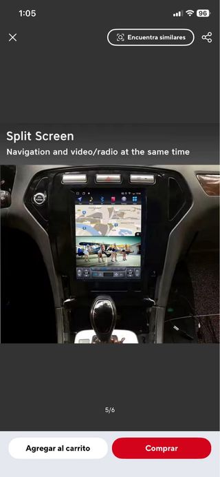 Pantalla 9,7” para Ford Mondeo 2007 2010