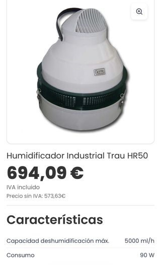 Humidificador Trau HR 50