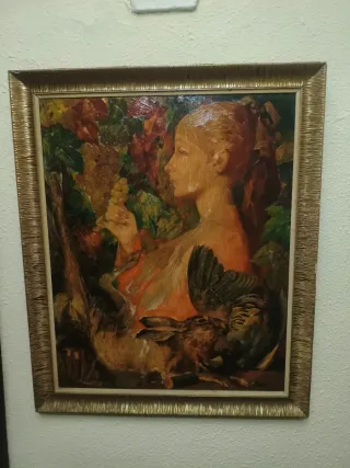 Cuadro Victoriano Pardo Galindo Años 50