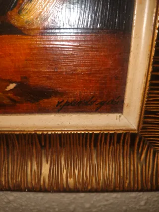 Cuadro Victoriano Pardo Galindo Años 50