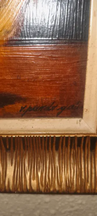 Cuadro Victoriano Pardo Galindo Años 50