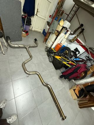 Tramo final e intermedio recto en 3 pulgadas