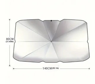 Parasol Coche Paraguas Plegable