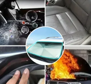 Parasol Coche Paraguas Plegable